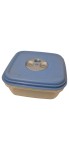 Vorschaubild 1 von Aufbewahrungsbox Kunststoff Blau eckig 17x17x9 cm Frischhaltedose