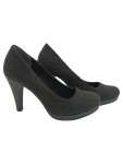 Vorschaubild 1 von Damen Pumps Wildleder Elegant Glitzer Schwarz Gr. 40