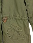 Vorschaubild 2 von Damen Parka mit Kapuze Gr. 36/S Oliv Winterjacke gefüttert