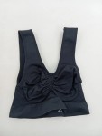 Vorschaubild 3 von Seamless Sport BH Damen Schwarz Gr. 36 Sportlich Rippstrick