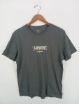 Vorschaubild 2 von California Herren T-Shirt Grau Gr. M Logo Print Kurzarm