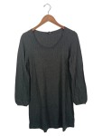 Vorschaubild 1 von Damen Pullover Gr. 42 Grau Casual Lochmuster