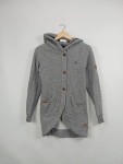 Vorschaubild 2 von Alife and Kickin Damen Sweatjacke Kapuze Freizeit Grau Meliert Gr. 36 S