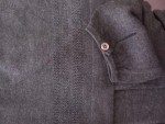Vorschaubild 7 von Damen Pullover Gr. 42 Grau Casual Lochmuster