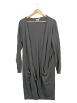 Vorschaubild 1 von Strickjacke Damen Grau Gr. 42/XL Casual Langarm Viskose