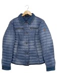Vorschaubild 1 von Steppjacke Damen Blau Gr. 40/L Polyester Uni Casual Langarm