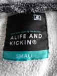 Vorschaubild 6 von Alife and Kickin Damen Sweatjacke Kapuze Freizeit Grau Meliert Gr. 36 S