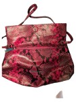Vorschaubild 1 von Clutch Damen Leder Animal Print Pink Mittel Abendgarderobe
