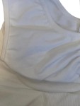 Vorschaubild 3 von nahtloser Umstands Sport BH Damen Gr. 36 Weiß Rippstrick