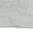 Vorschaubild 4 von nahtloser Umstands Sport BH Damen Gr. 36 Weiß Rippstrick