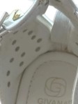 Vorschaubild 6 von Sandalen mit Nieten Damen Gr. 40 Weiß Freizeit Schnallen Reißverschluss