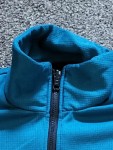 Vorschaubild 5 von Damen Fleecejacke Türkis Gr. 42/XL Outdoor Polyester Uni