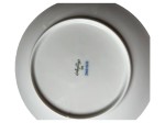 Vorschaubild 2 von 323 Unterteller Porzellan Retro Blumenmuster Weiß 20 cm