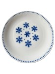 Vorschaubild 1 von 323 Unterteller Indigo Porzellan Weiß Blumenmuster 20cm Klassisch