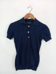 Vorschaubild 2 von Damen Poloshirt Gr. 36/S Blau Klassisch Baumwolle