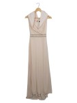 Vorschaubild 1 von Damen Abendkleid Rosa Gr. 36 Elegant Pailletten Maxikleid Ärmellos