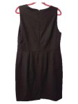Vorschaubild 2 von Etuikleid Damen Gr. 38/M Schwarz Polyester Viskose Elasthan Uni