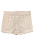 Vorschaubild 1 von Shorts Kinder Beige Gr. 104 Baumwolle Andere Fasern Uni Casual L20