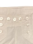 Vorschaubild 3 von Shorts Kinder Beige Gr. 104 Baumwolle Andere Fasern Uni Casual L20