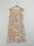 Vorschaubild 2 von Festliches Kleid Rosa Blumenmuster Elegant Gr. 36 S Midikleid