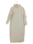 Vorschaubild 1 von Damen Strickkleid Rollkragen Midi Beige Gr. 36;S Komfortabel