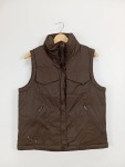 Vorschaubild 2 von Damen Steppweste Braun Gr. M Outdoor Weste