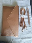 Vorschaubild 5 von Damen Rosegoldene Clutch Elegant mit Schultergurt