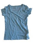 Vorschaubild 3 von Damen T-Shirt Blau Gr. 34/XS Sportlich Outdoor Meliert