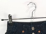 Vorschaubild 6 von Ripped Jeans Kinder Gr. 104 Schwarz Baumwolle Uni Streetwear