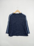 Vorschaubild 2 von Pullover Damen Blau Gr. 36/S Andere Fasern Meliert Casual 3/4-Arm