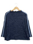 Vorschaubild 1 von Pullover Damen Blau Gr. 36/S Andere Fasern Meliert Casual 3/4-Arm