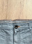 Vorschaubild 3 von Herren Shorts Blau Strukturmuster Casual Gr. W32/48/M