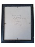 Vorschaubild 3 von Vintage Stadt Druck Holz Glas Schwarz 24x29cm