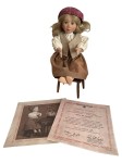 Vorschaubild 1 von Ashton-Drake Galleries Anna die Heilige Künstlerpuppe Nostalgisch Braun 25cm
