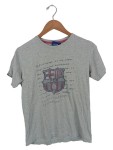 Vorschaubild 1 von T-Shirt Kinder Gr. 152 (14 Jahre) Grau Wappen Fan Shirt Fußball