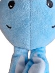 Vorschaubild 3 von Baby Kuscheltier Hase Plüschtier Blau 28cm Stofftier Schmusetier