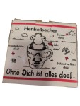 Vorschaubild 1 von Kaffeetasse Ohne Dich ist alles doof Schaf Porzellan Weiß 12cm