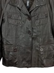 Vorschaubild 5 von Lederjacke Damen Braun L 40 Echtleder Casual Freizeit Herbst Winter