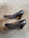Vorschaubild 8 von Damen Pumps Leder Klassisch Business Schwarz Gr. 39 Absatz 7cm