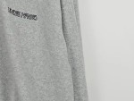 Vorschaubild 6 von Fleecepullover Herren Gr. 52/L Grau Polyester Logo-Print Casual