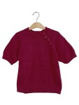 Vorschaubild 1 von Kinder Pullover Kurzarm Pink Gr. 140 Casual Baumwolle