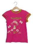 Vorschaubild 1 von Mädchen T-Shirt Pink Gr. 98 Charmant Baumwolle Freizeit