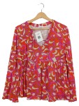 Vorschaubild 1 von Damen Sommerkleid Gr. 40/42 Mehrfarbig Abstraktes Muster Viskose