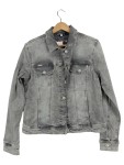 Vorschaubild 1 von BLUE FIRE CO Jeansjacke Damen Gr. 40 Grau Casual Denim Jacke