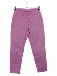 Vorschaubild 1 von Cargohose Damen Gr. W29/38/M Lila Baumwolle Elasthan Uni Casual Freizeit
