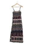 Vorschaubild 1 von Sommerkleid Damen Mehrfarbig Gr. 38/M Viskose Ethno Bohemian