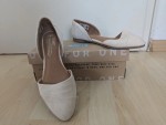 Vorschaubild 10 von Damen Ballerinas Gr. 37 Beige Casual Stoff Slipper