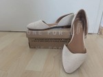 Vorschaubild 11 von Damen Ballerinas Gr. 37 Beige Casual Stoff Slipper