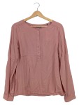 Vorschaubild 1 von Damen Bluse Gr. 38/M Rosa Langarm Casual Viskose