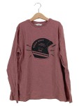 Vorschaubild 1 von mng Langarmshirt Kinder Gr. 152 Rot Motorrad Helm Print Casual Shirt